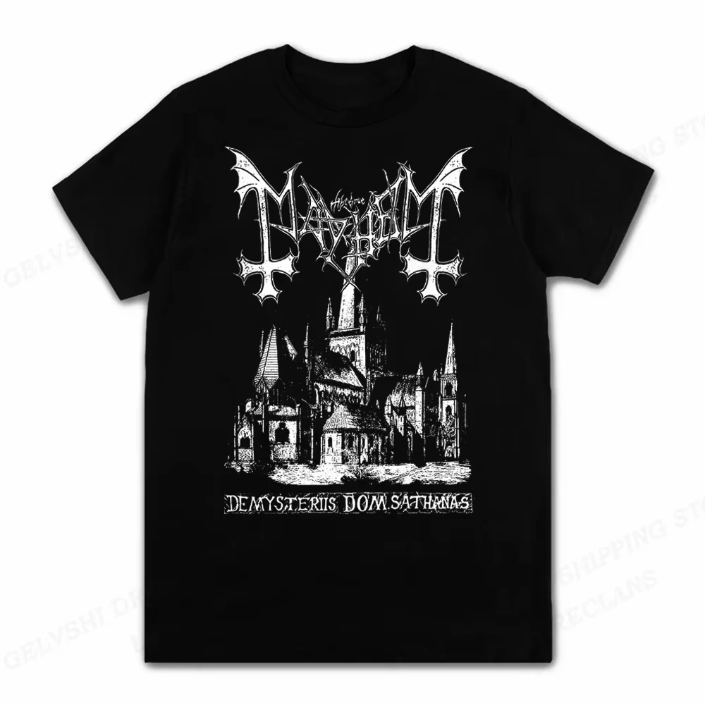 Fashion Mayhem Death T Shirt Men Fashion T-shirts Tshirt Kids Hip Hop Tops Tees Women Tshirt Oversize Casual Streetwear Shirt