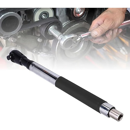 Chiave di prolunga offset 6 in 1, chiave a cricchetto elettrica con adattatore staccabile, compatibile con bussole da 1/2, 1/4 e 3/8, barra di prolunga per chiave a percussione a batteria per