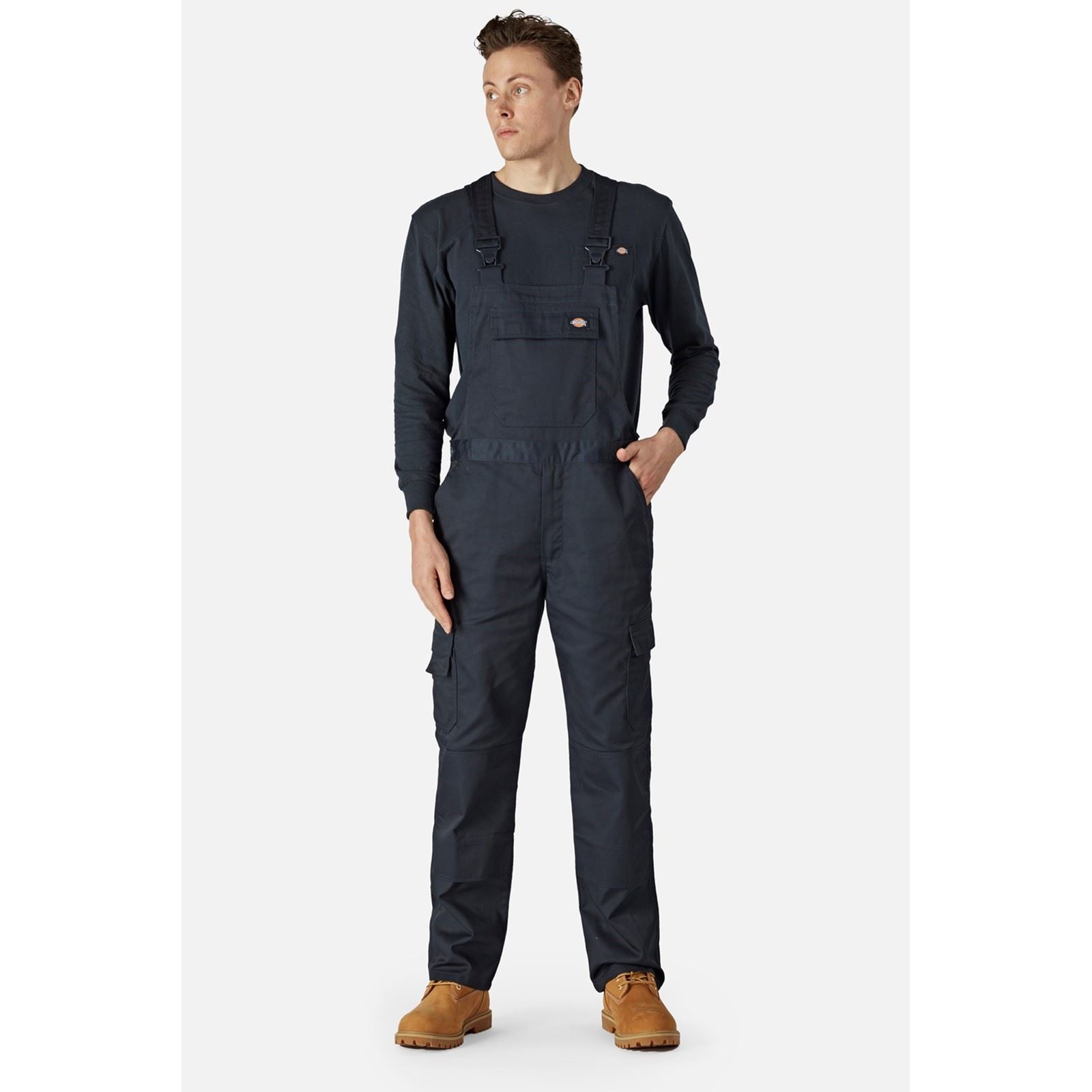 Dickies Everyday Latzhose und Träger Polyester Herren Blaue Arbeitslatzhose Image