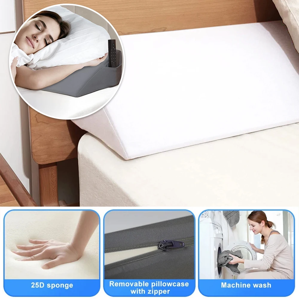 Memory Foam Kissen keilförmige Körper position ierer für Bein höhen bett Spalt füller 바디Inbetrieb nahme Almohadas Para Dormir Körper kissen 수GROSS Image