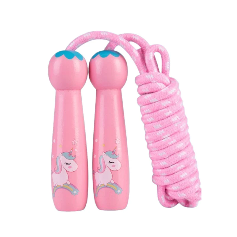 2,8 M Cartoon Training Springseil Übung Für Kinder Springseile Baumwolle Seil Einstellbare Springseil Primäre Image