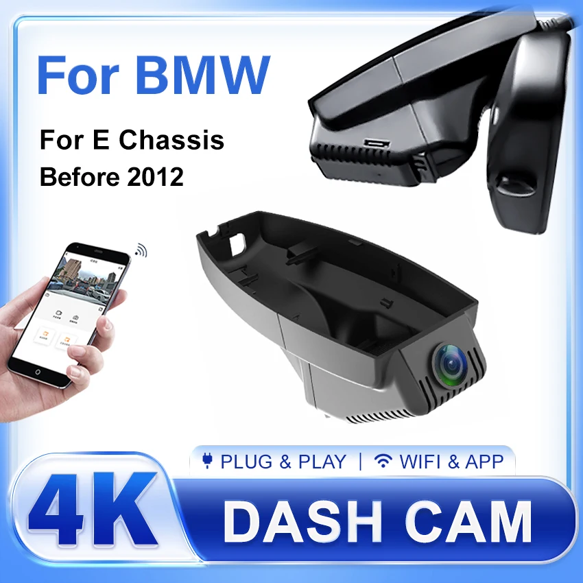 Neue 4K Auto DVR Wifi DVR Video recorder dash cam Für BMW 1 3 5 7X1X3X5X6M Serie E60 E61 E65 E66 E70 E72 E83 E84 E88 E92 E93 Image