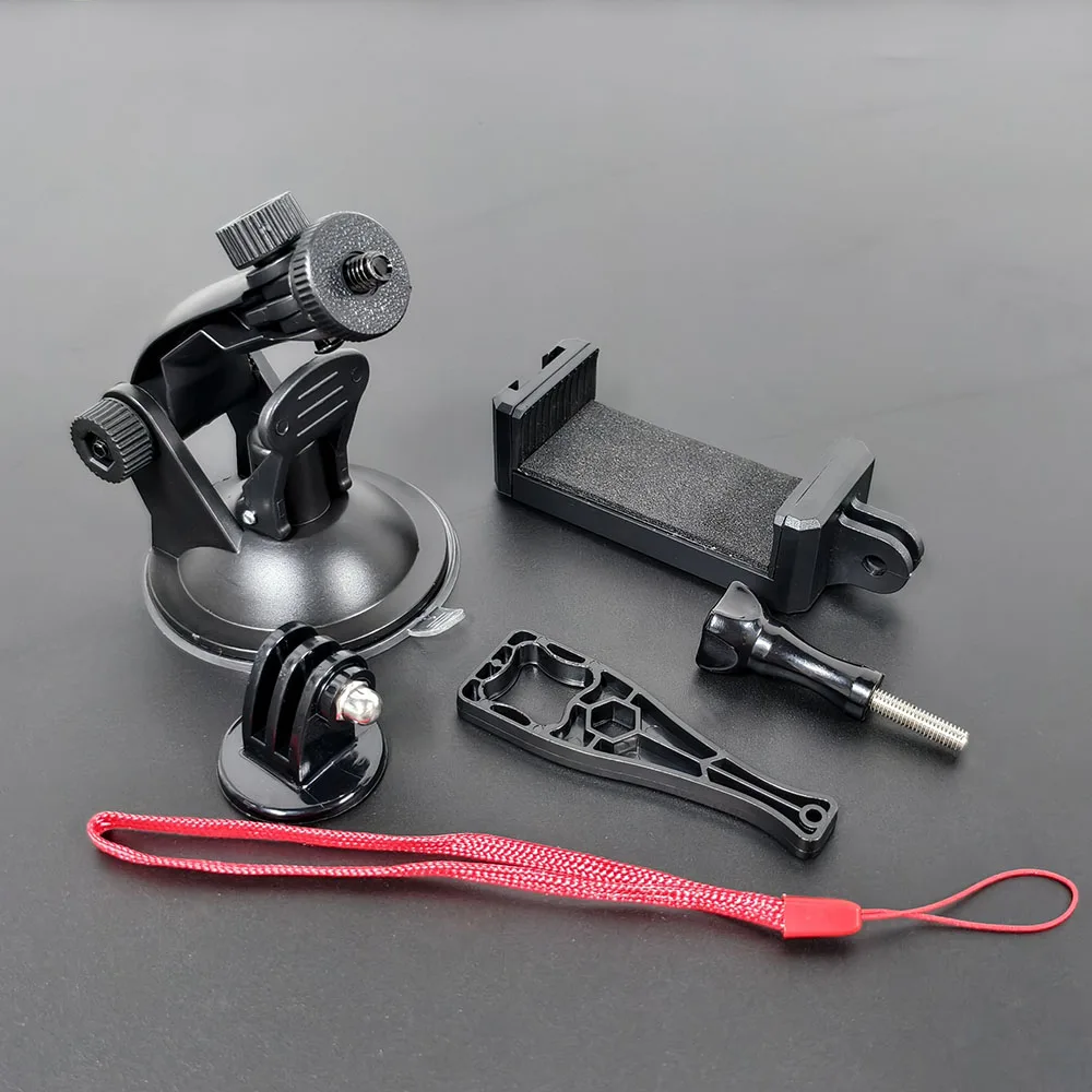Saugnapf Halter Kit Für Gopro Hero 13 12 11 10 9 8 7 6 5 4 3 Zubehör Halterung Saugnapf Dash Kamera Halter Stehen Halterung Image