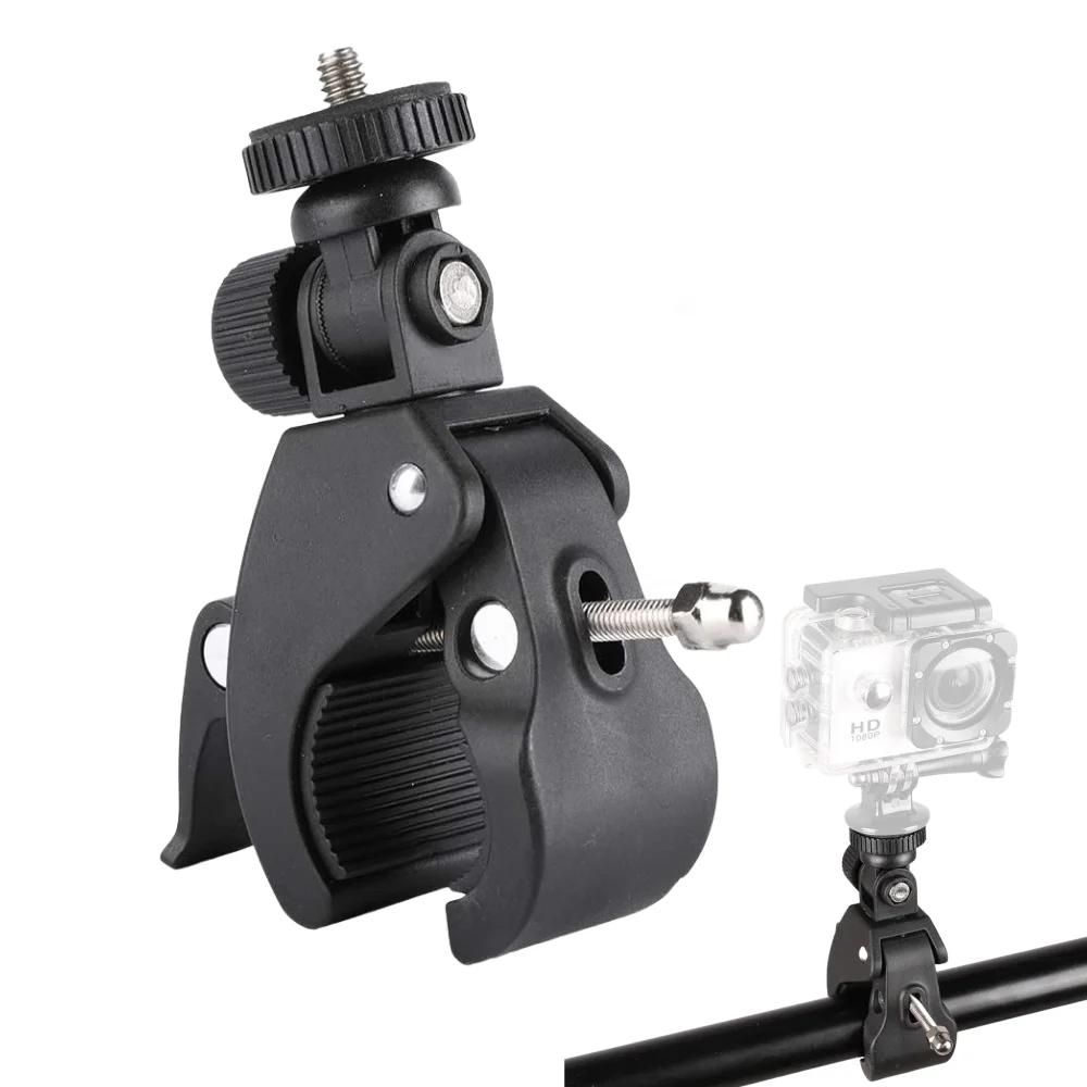 Universal 360 Grad Rotierenden 1/4 Kamera DV Fahrrad Lenker Klemme Halterung Stativ Schraube Clip Für GoPro Hero 13 12 11 Image