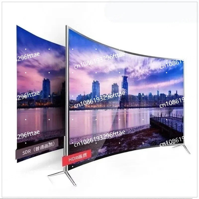 32 43 50 55 60 70 75 Zoll großer Full-High-Definition-LED-Fernseher 4K Smart TV Led Smart gebogene Oberfläche