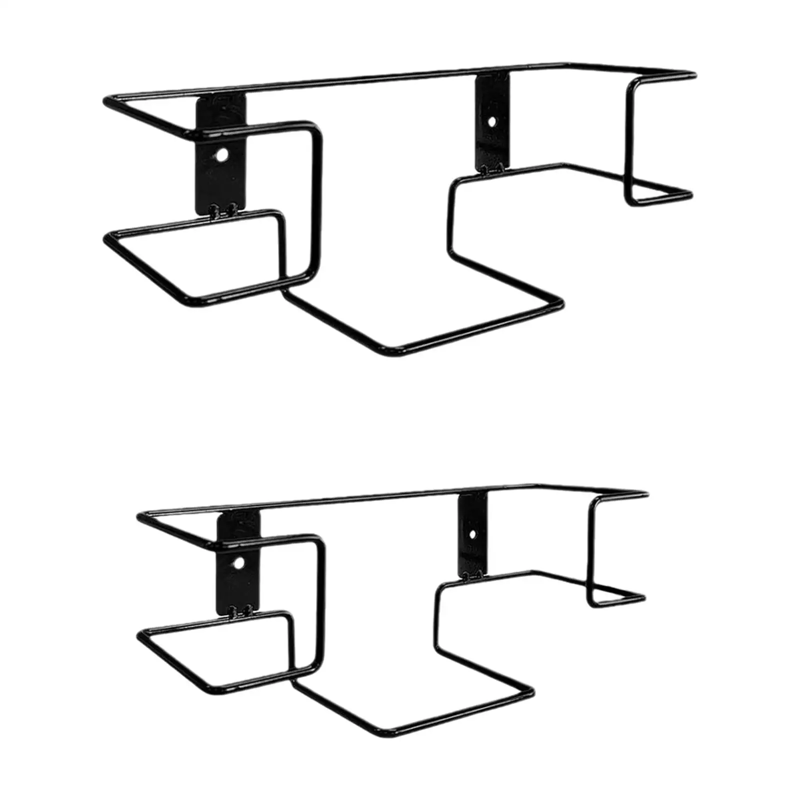 2Pcs Rubber Gloves Organizer Portable Kitchen Utensils Wall Mount Wire Rack Box for Kitchen Salon Office Garage Bathroom