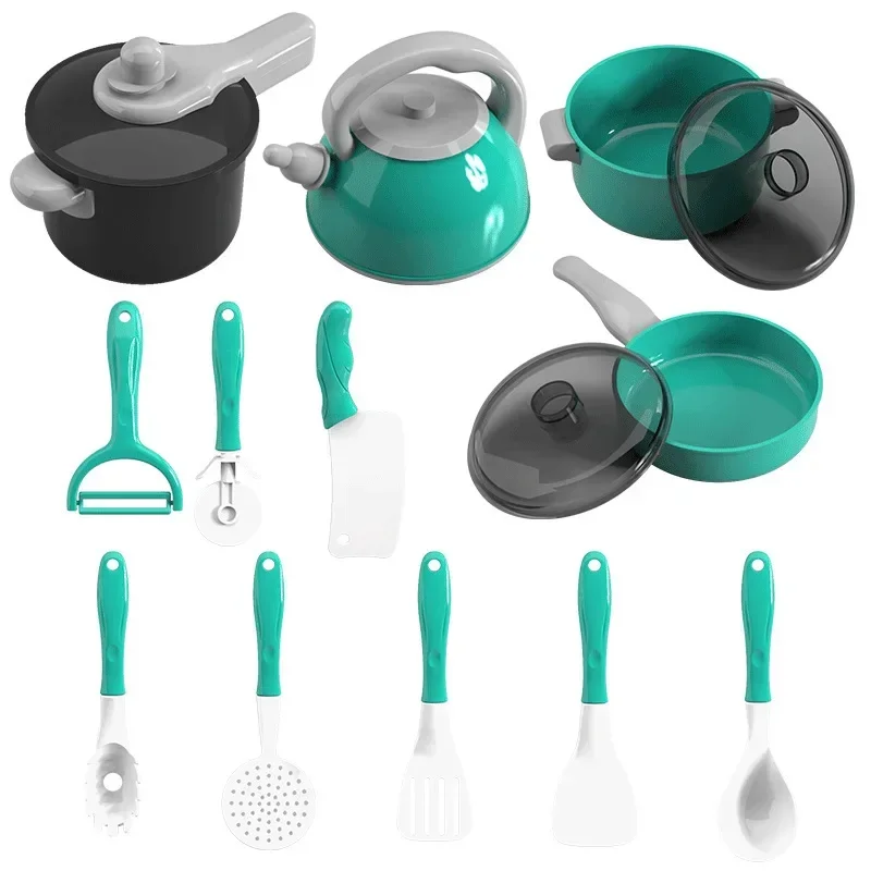 28 pièces Mini accessoires de cuisine enfants jouets de cuisine ensemble semblant jouer cuisson alimentaire ustensiles de cuisine Simulation jouets de cuisine