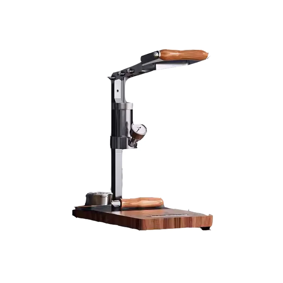 2s manuelle Espressopresse – halbautomatische Alemanni-Kaffeemaschine, tragbare italienische Crema-Maschine für Home Barista Image