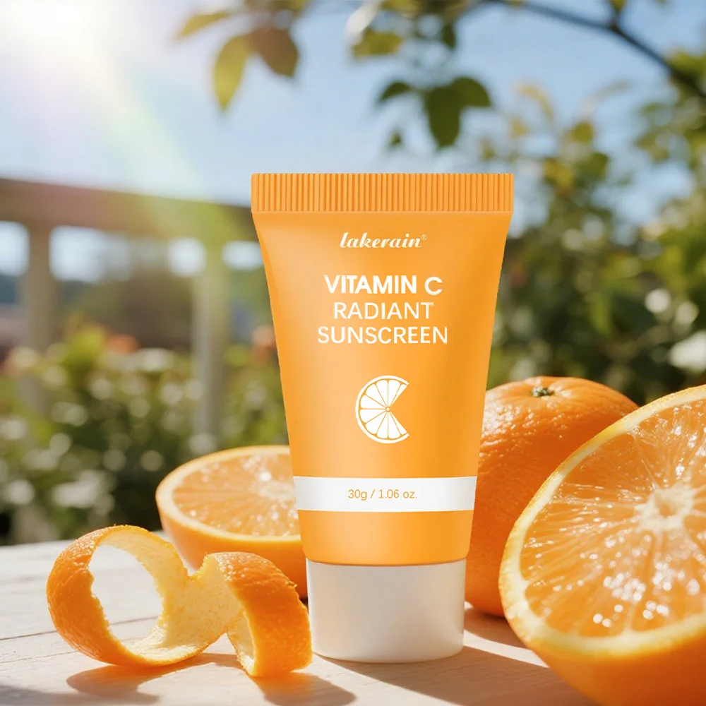 Multi-Hautpflegelotion LSF 30, Vitamin C, feuchtigkeitsspendende Feuchtigkeitscreme, hellt die Haut auf, schützt vor UV-Strahlen, nährende Formel Image