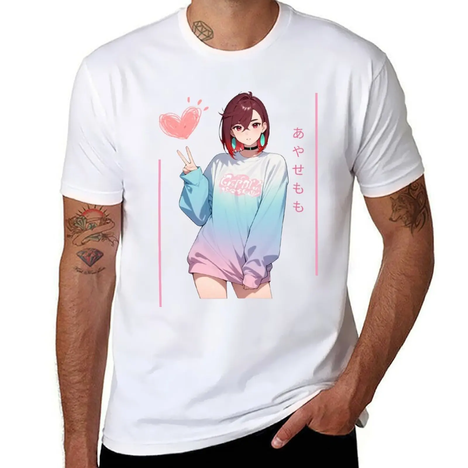 Ayase Momo T-Shirt anime t shirts oversize essential t shirt T-Shirt