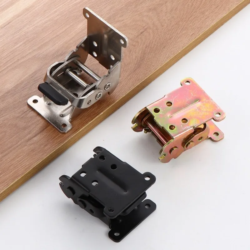 1PC 180/90 Grad Klapp Scharnier Selbstsichernde Tisch Beine Kaffee Tisch Esstisch Verbindung Fuß Scharnier Hardware Zubehör