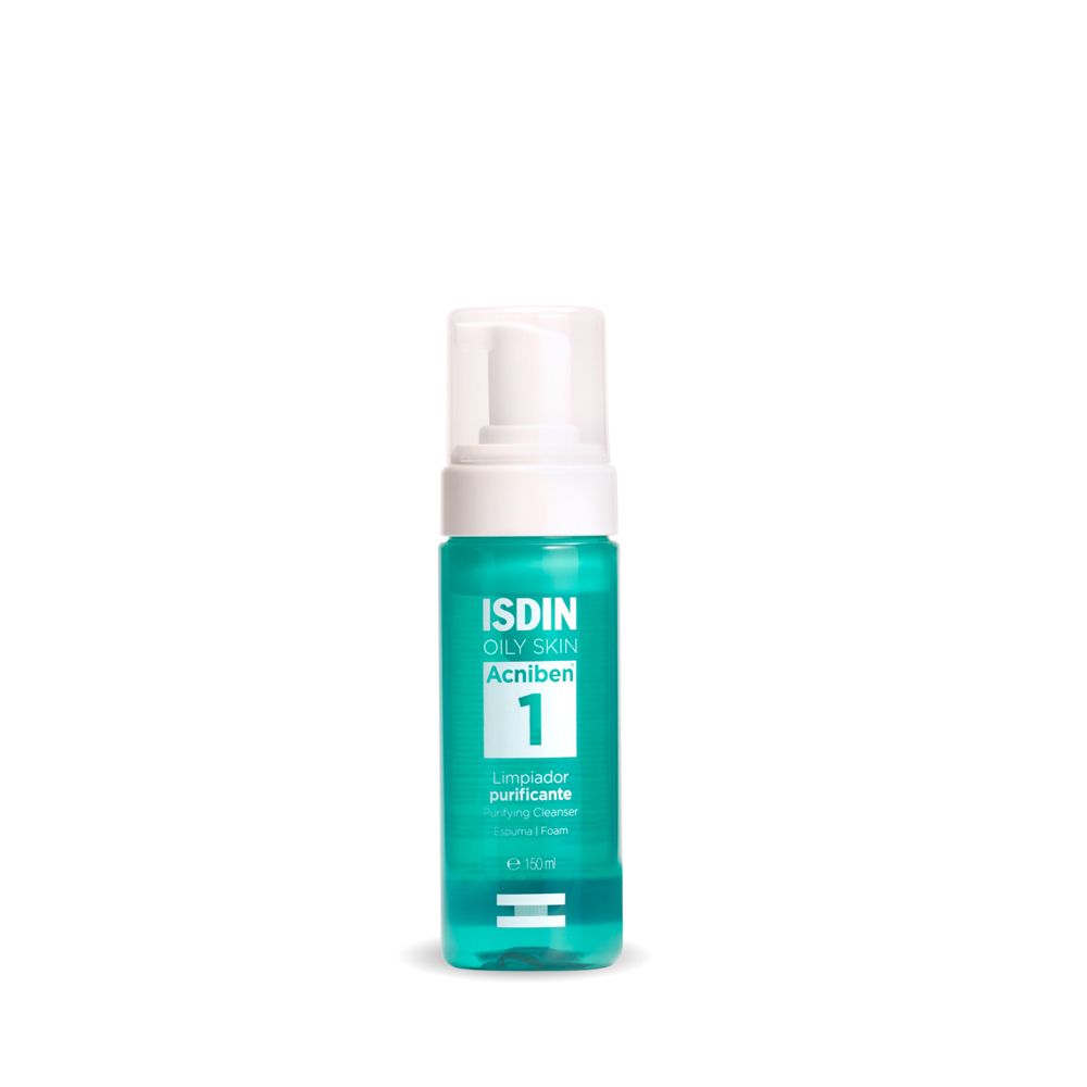 ISDIN Acniben Purifying Cleanser 1 Mousse Viso Leggera Detergente Pell