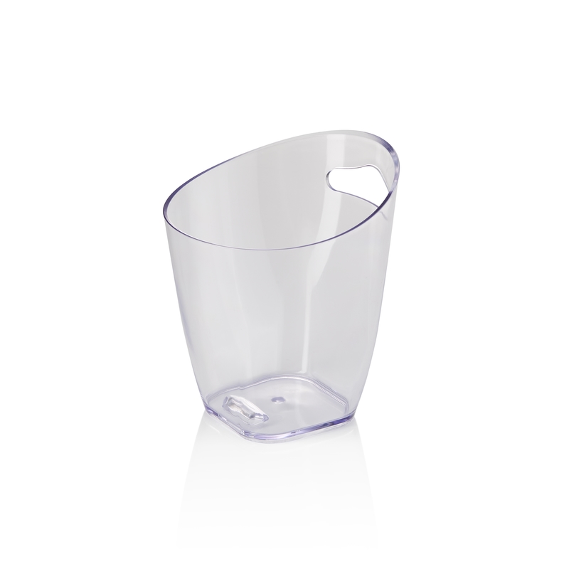 WAS Germany 15x Flaschenkühler, Ø 14 cm, Höhe 16,5 cm, 1,2 ltr., transparent, Styrol-Acrylnitril-Copolymer Image