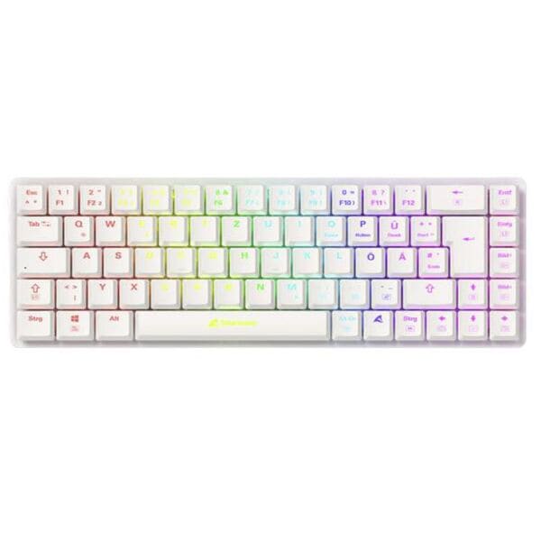 Sharkoon Gaming-Tastatur »PureWriter W65« weiß, 31.2x2.58x10.3 cm Image