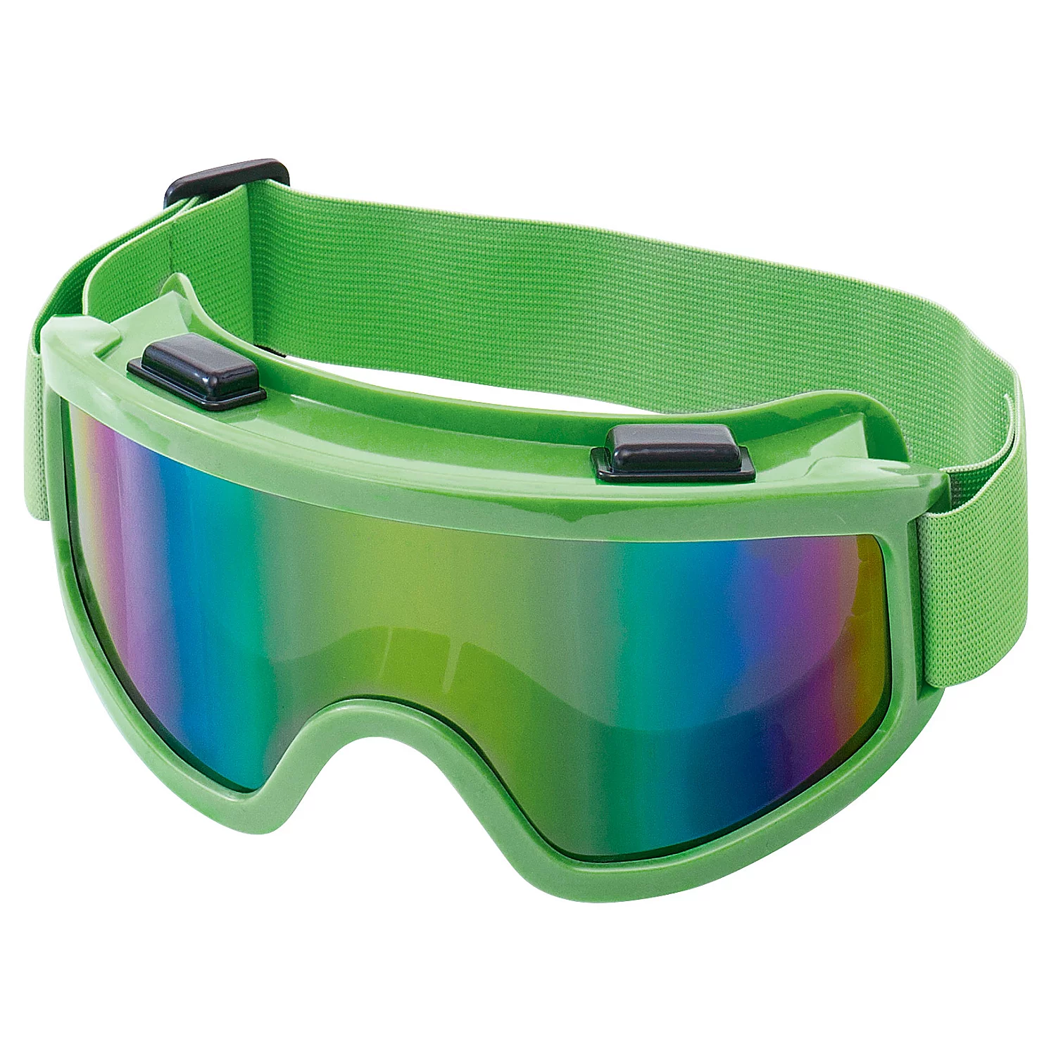 Lunettes de ski, vert fluo