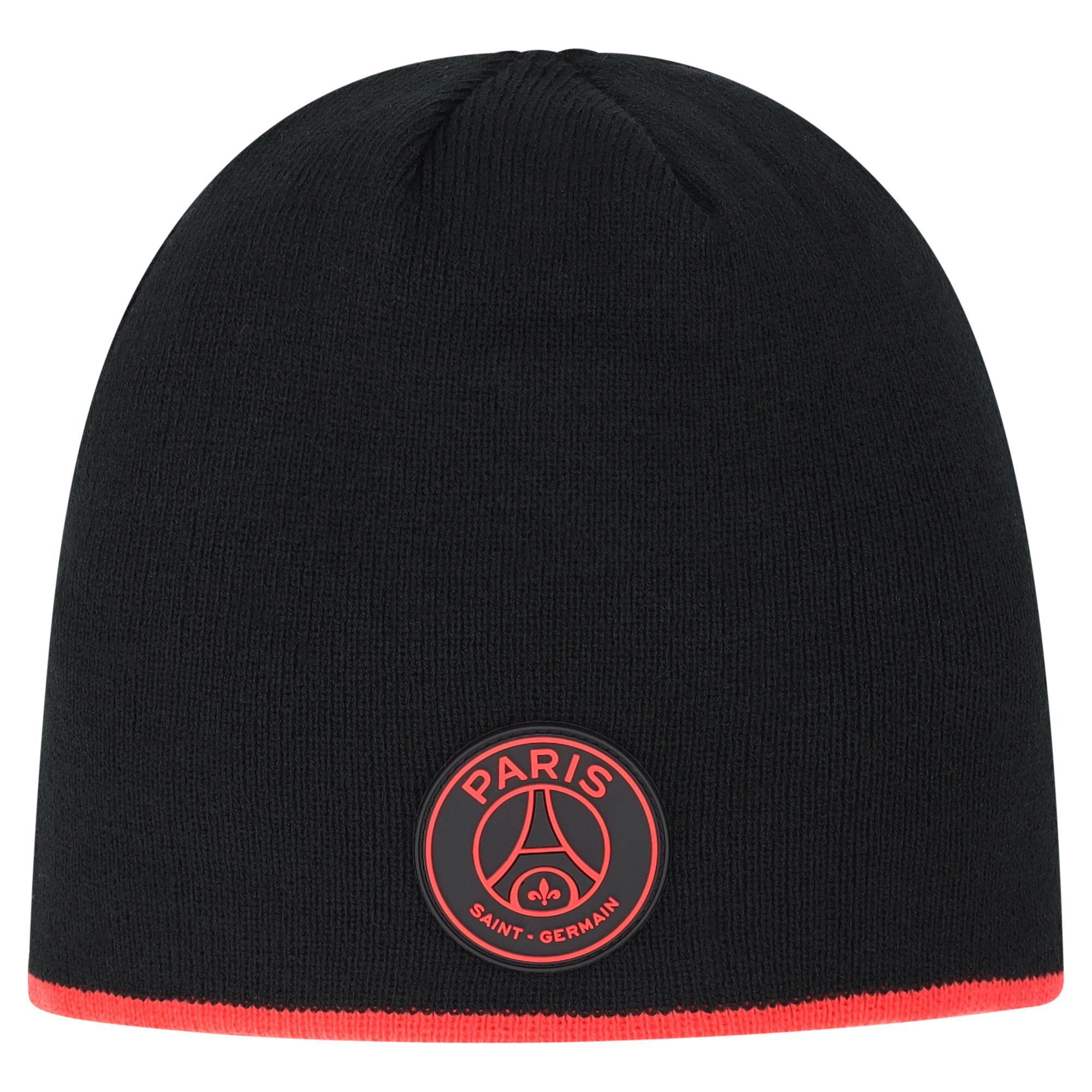 PSG Beanie – Schwarz/Rot – Kinder Image