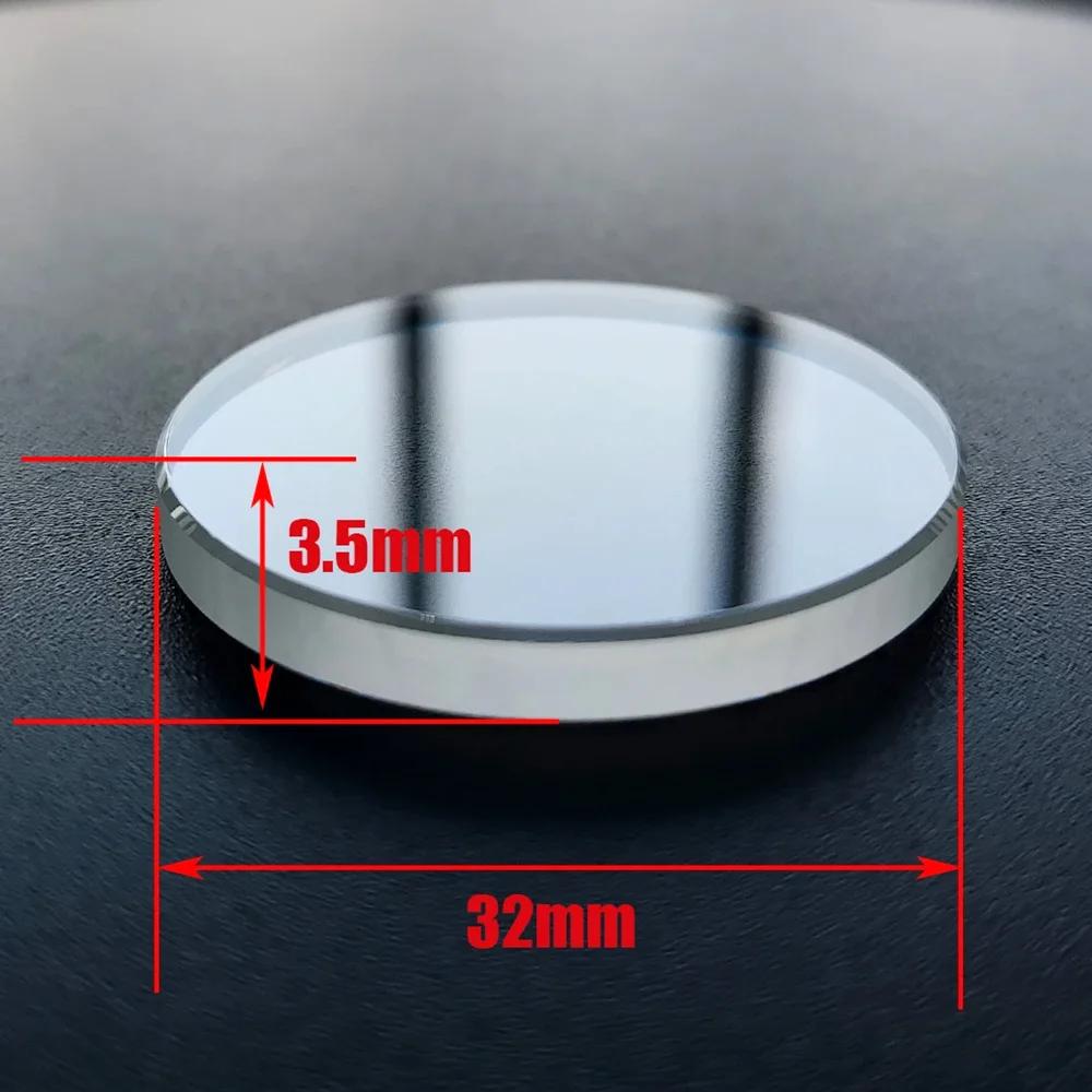 32mm * 3,5mm Flache Saphirglas Uhr Glas Für SRP773 SRP777 62MAS SPB051 SPB053 SNA411 SNA225 Uhr glas Mod Teil