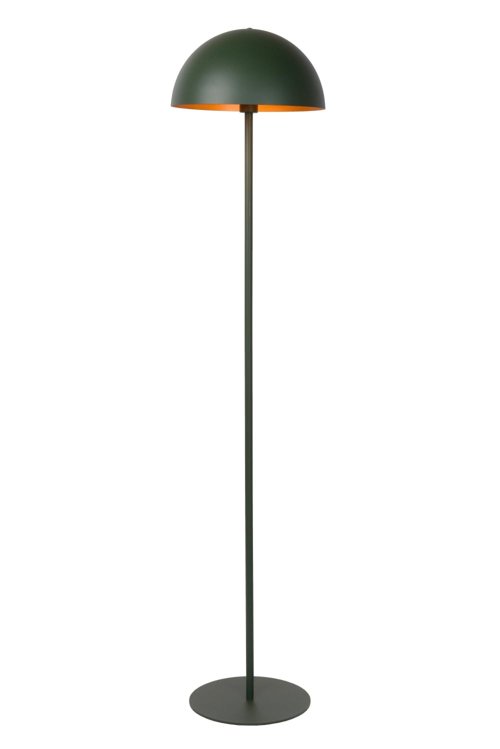 Lampadaire métal vert