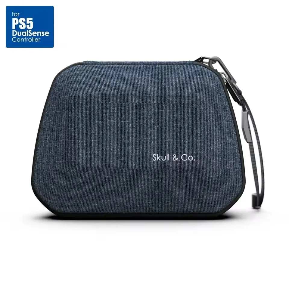 Skull & Co. Controller Case Storage Travel Bag Carrying Pouch for PS4 PS5 Xbox One Xbox Series X/S Switch Pro Controller