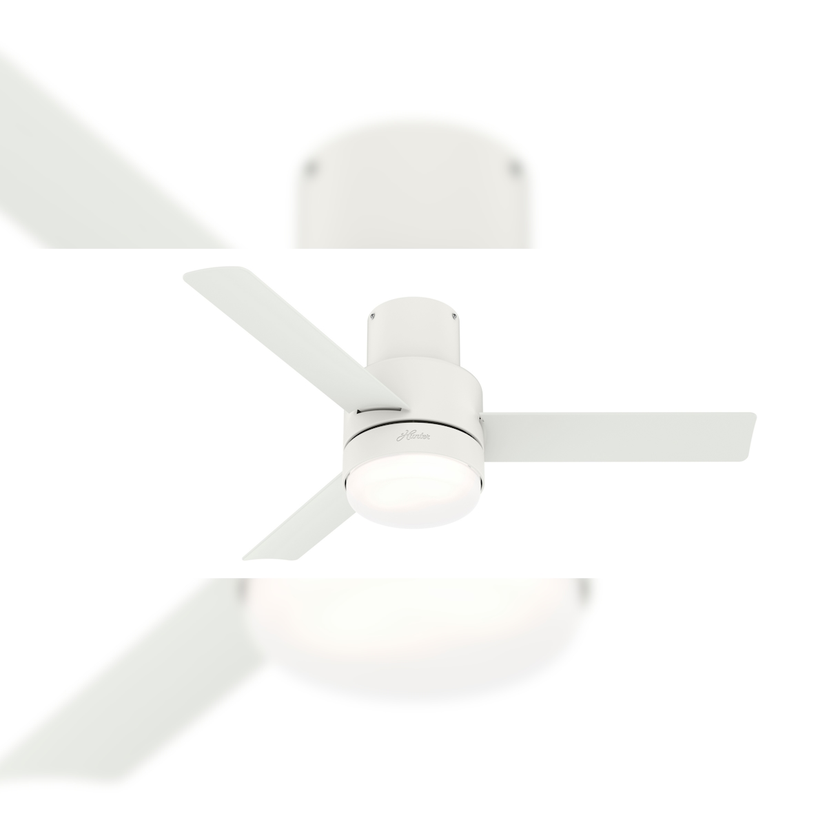 Hunter Deckenventilator Gilmour Weiß mit Licht 132 Image