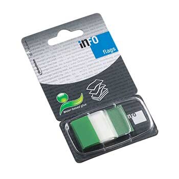 Grüne INFONOTES-Registerkarten Image