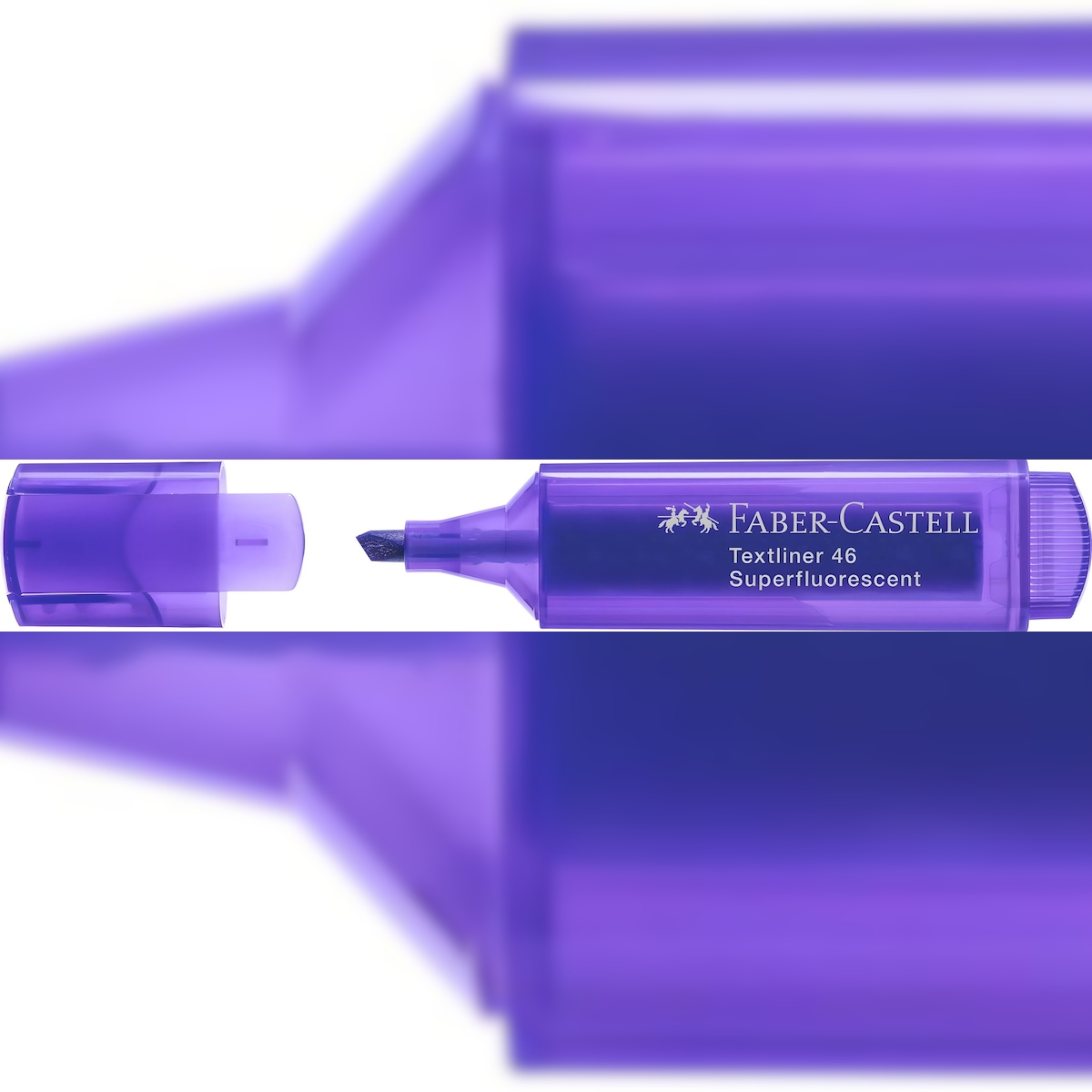 FABER-CASTELL Faber Castell Textmarker TL 46 5, 2, 1 mm Superfluor violett Image