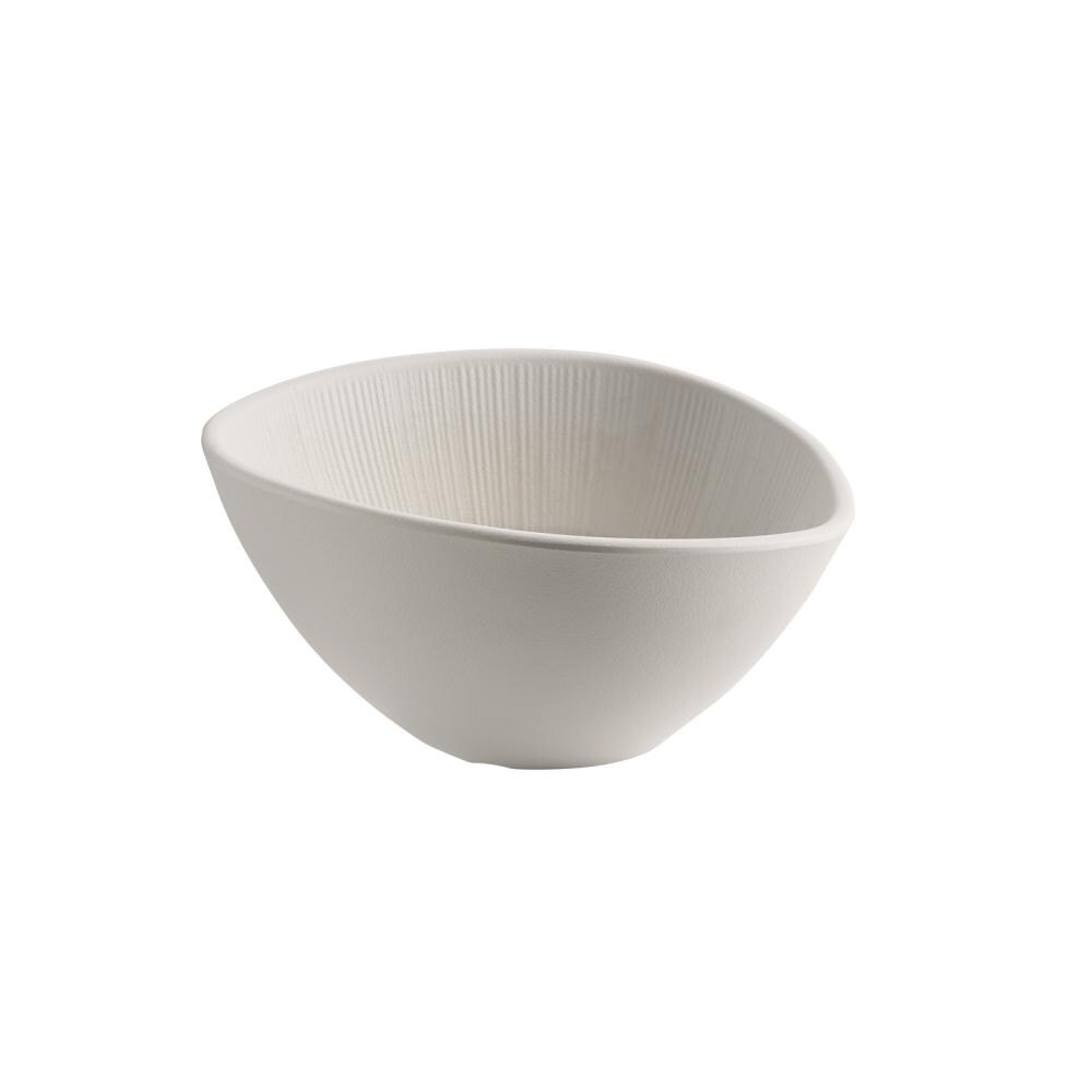 APS 85520 Schale BLUSH, Melamin, 19 x 16,5 cm, Höhe 9 cm, weiß/beige Image