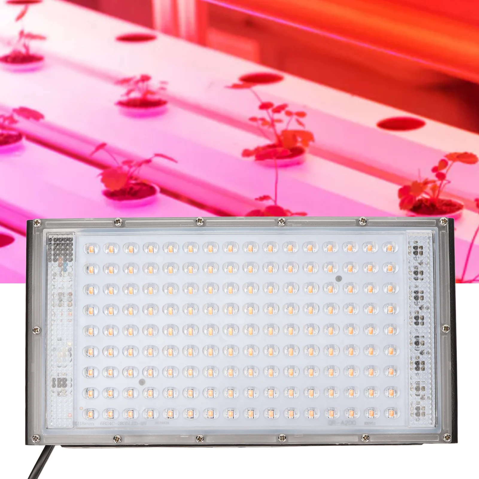 200W LED plante poussent la lumière IP65 étanche 144 perles de lampe économie d'énergie plante lumière LED plante lumière LED grandir lumière