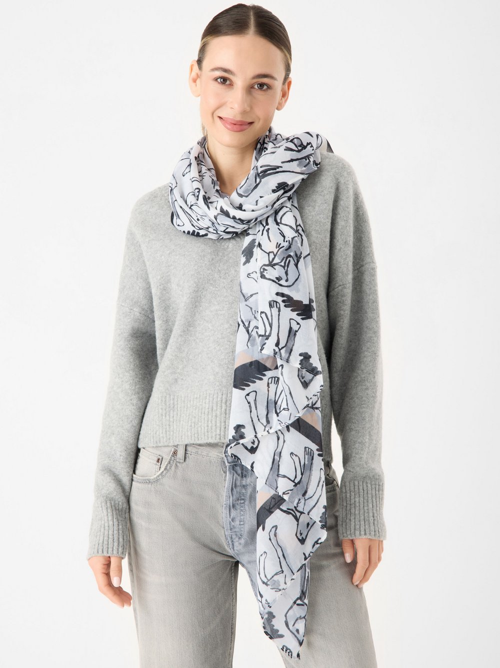 Codello Schal Damen grau, ONE SIZE Image