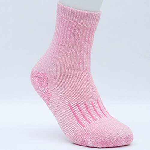 Damen Crew Socken Dicke warme Wintersocken Outdoor Täglich Einfarbig Polyester Vlies Basic Klassisch Lässig Warm 1 Paar Image