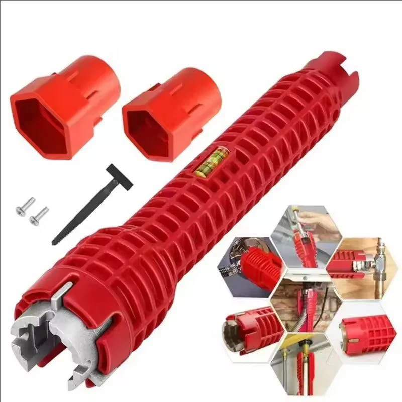 Neue 8-in-1 Multi Key Flume Magic Wrench Sink Sanitär Werkzeuge Magic Wrench Mehrzweckschlüssel Englisch Schlüssel Sanitär Schlüssel Werkzeug