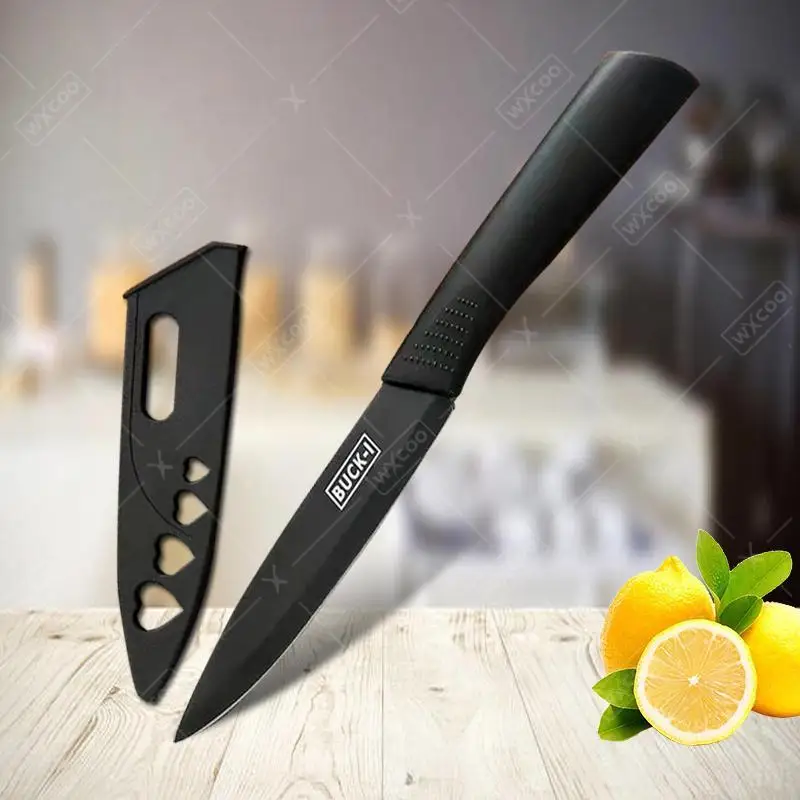 WXCOO Haushalt Obst Messer Set Gemüse Schneiden Edelstahl Küchenmesser Küchenzubehör Tomaten Schneidmesser Image