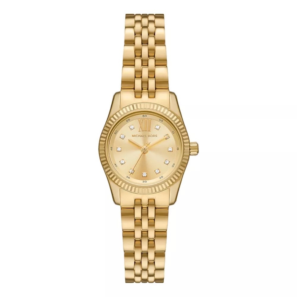 Michael Kors Lexington Womens Gold Watch MK4741 Stainless Steel - One Size | Michael Kors Sale | Discount Designer Brands