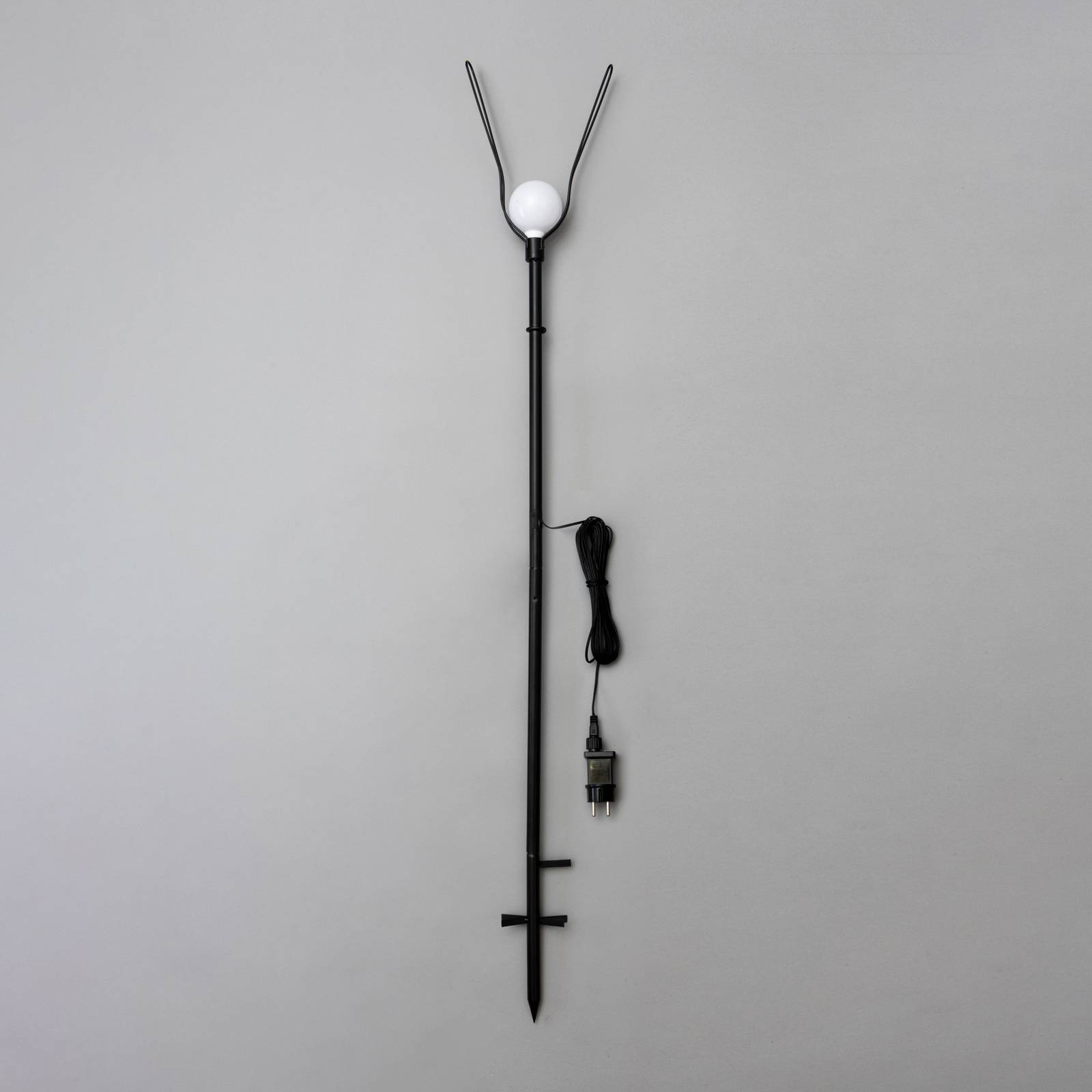 STERNTALER Sterntaler LED-Stern IP44 Ständer Ø 100 cm weiß, weiß / opal, Kunststoff