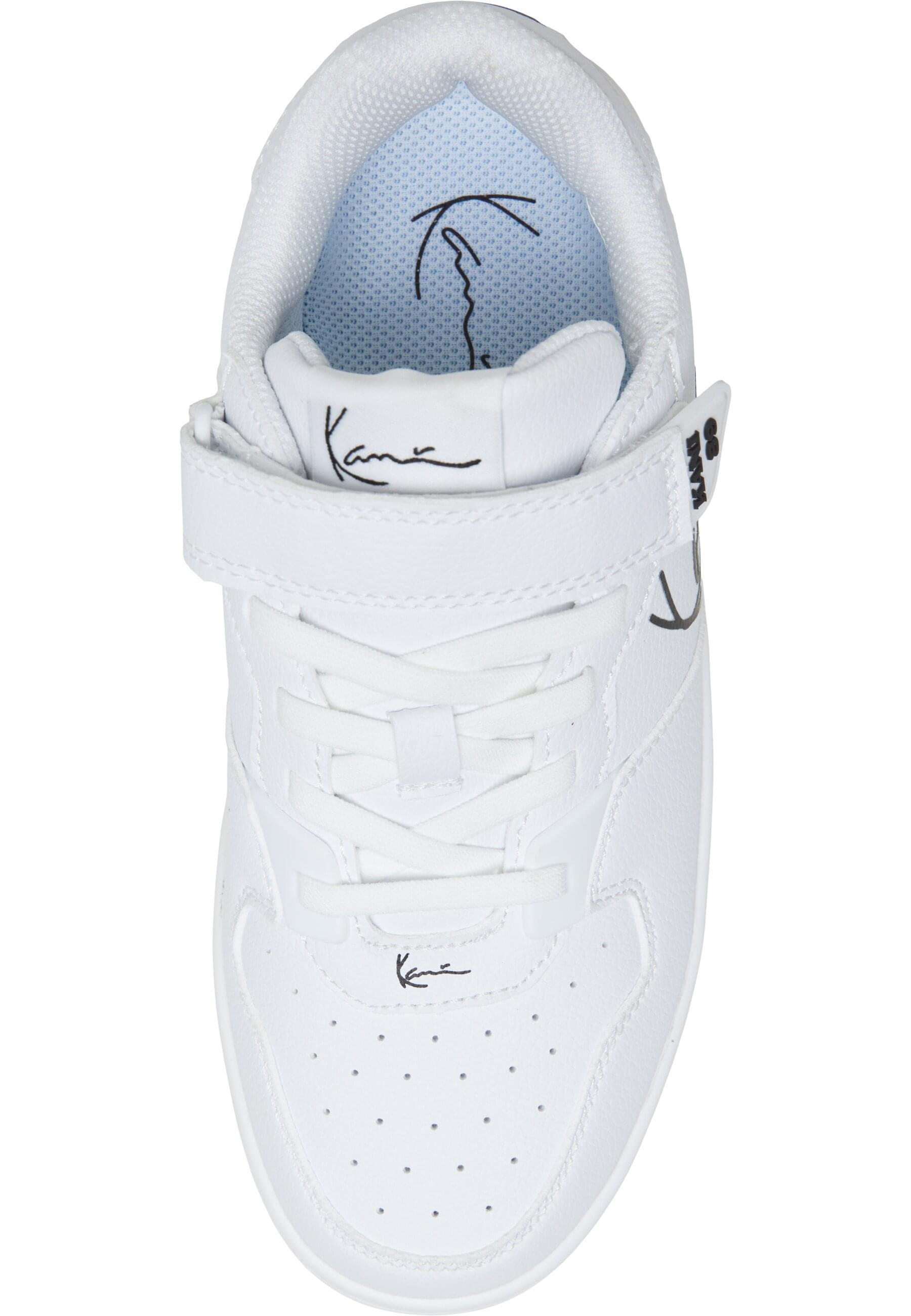 Trainingsschuh KARL KANI "Karl Kani Karl Kani 89 Logo PS", Gr. 32, weiß, schwarz, Polyurethan, Schuhe