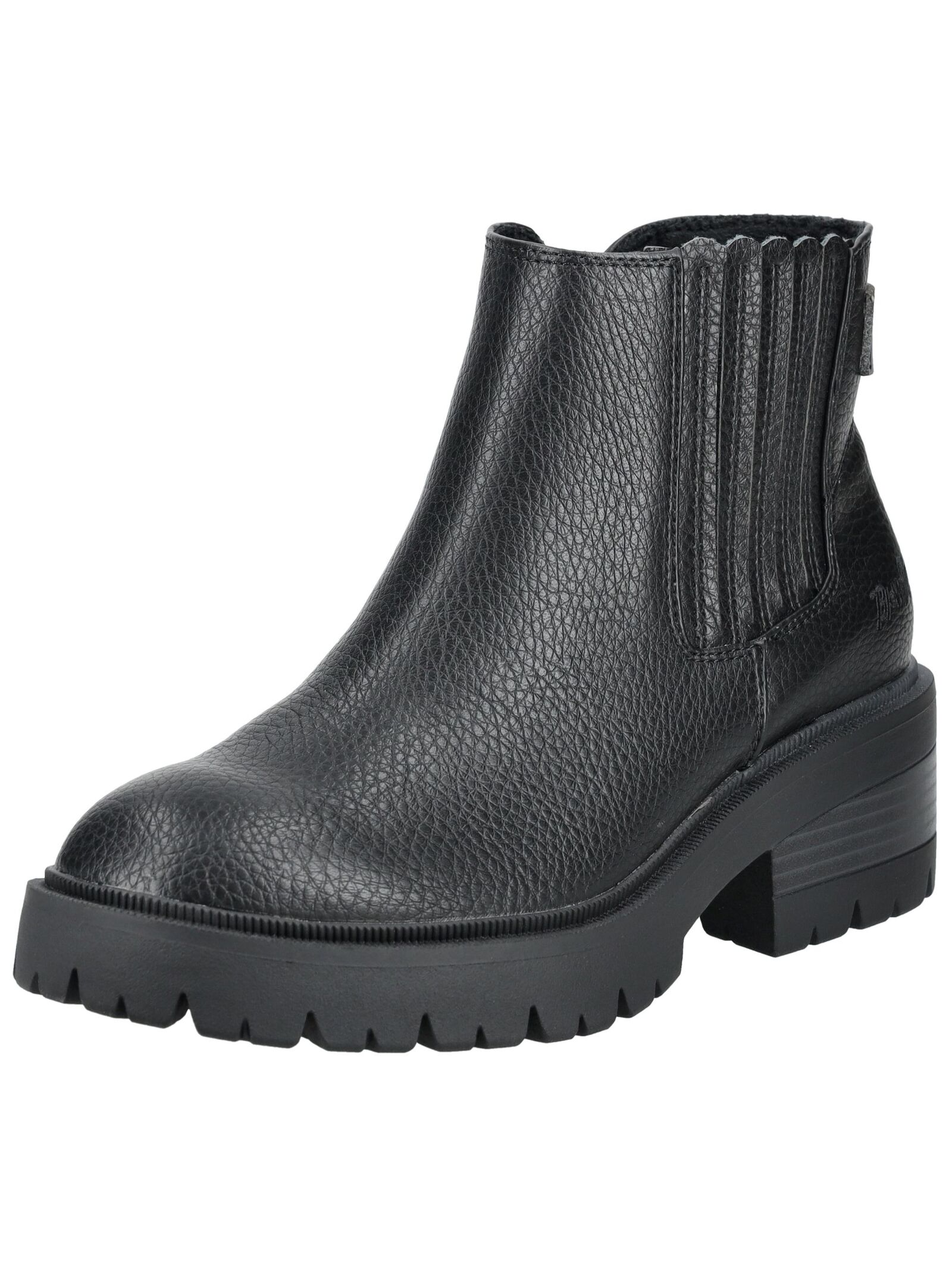 Stiefelette BLOWFISH "Blowfish Stiefelette Lederimitat/Textil", Damen, Gr. 41, schwarz, Lederimitat, Textil, Schuhe Stiefelette