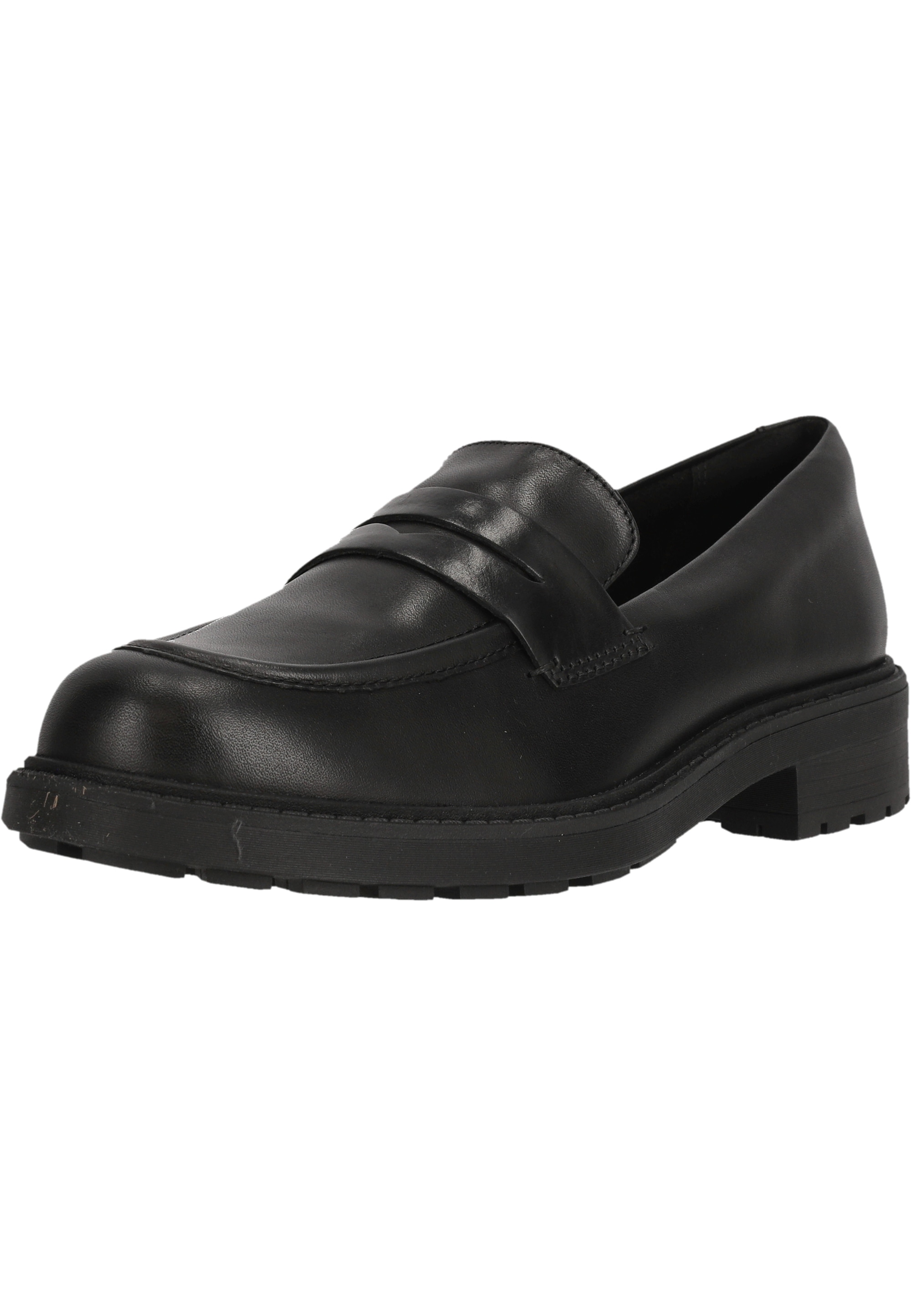 Schnürschuh CLARKS "Orinoco2 Penny", Damen, Gr. 36, schwarz, Leder, Schuhe Schnürschuh, mit weichem Cushion Plus-Fußbett