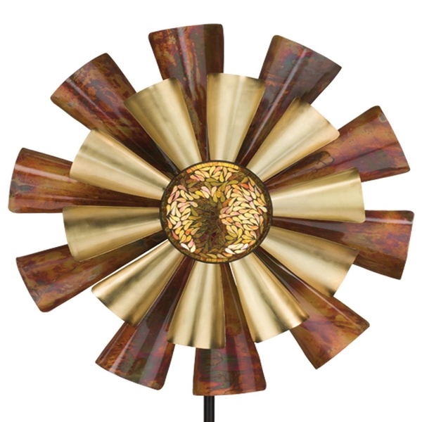 Regal Art & Gift 20754 - 26" Wind Spinner - Copper Flame Wind Spinners