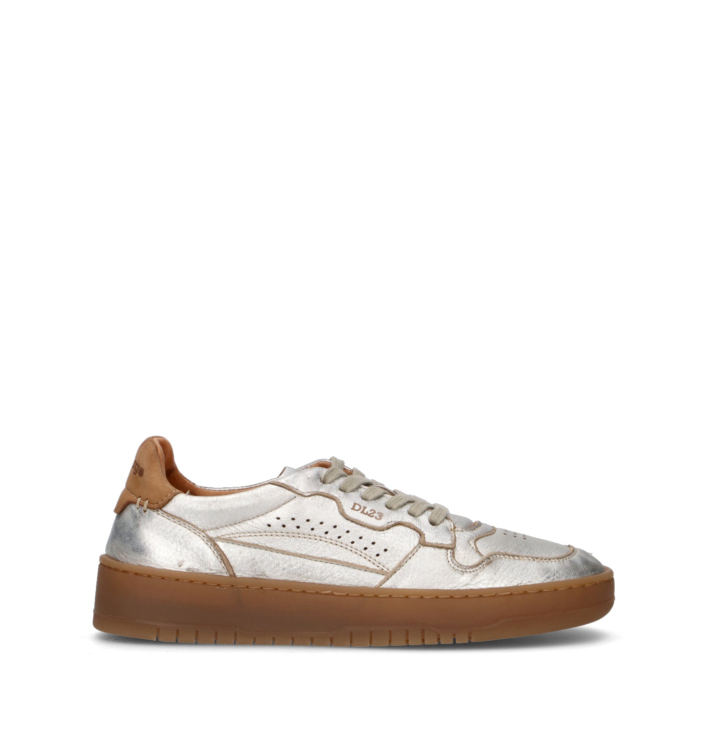 LEMARGO Sneaker donna argento in pelle