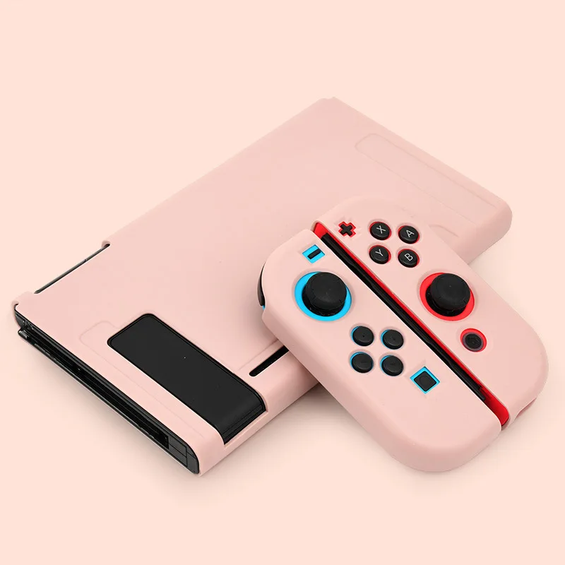 Coque de Protection souple en TPU pour Console hôte de jeu Nintendo Switch, housse de Protection tout compris, pochette, accessoires de Console