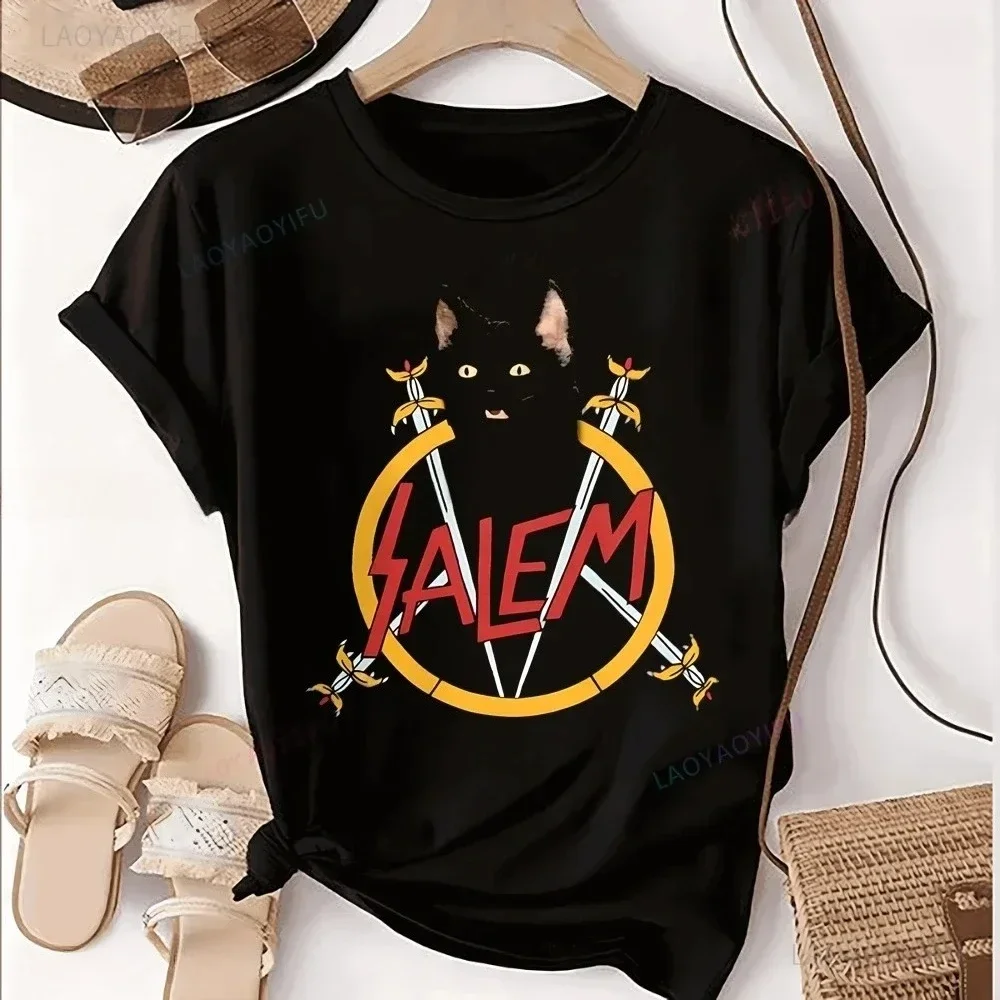 Vintage Sabrina The Teenage Witcht T-shirt Vintage Witch T-shirt Neutral Trend Harajuku Shirt Graphic T-shirt Graphic T Shirts