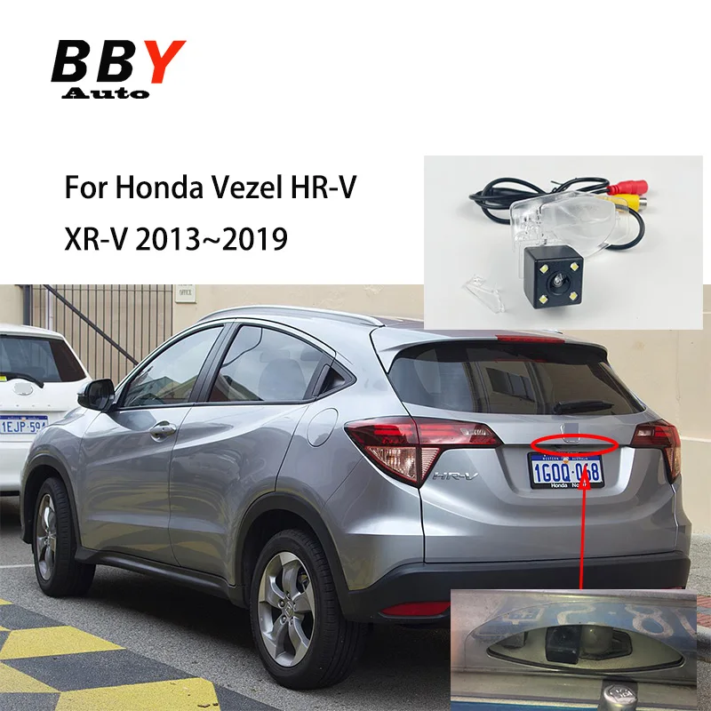 Auto Rückansicht Kamera Für Honda Vezel HR-V XR-V 2013 ~ 2019 Sternenlicht Fahrzeug Backup kamera/kennzeichen kamera Image