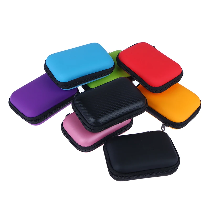1Pc Multi-functional Earphone Bag Video Waterproof Digital Portable Bag EVA Storage Box Storage Bag Mini Camera Case Bag