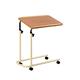 Peformance Health Overbed Table with Wheels, Height Adjustable, Lightweight Chair/Bed Table for Elderly, Use for Meals, Work and Activities, 66 x 64 x 46 cm