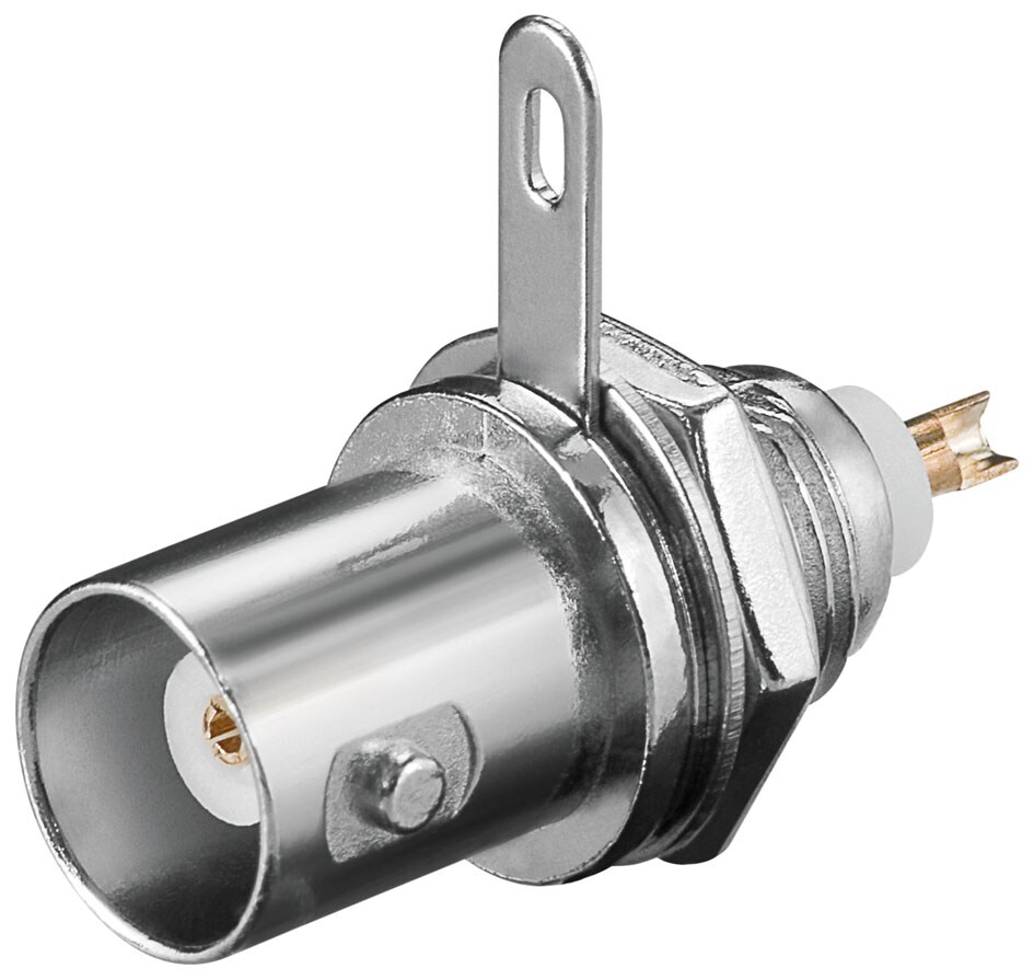 goobay BNC-Einbaubuchse mit Goldpin Image