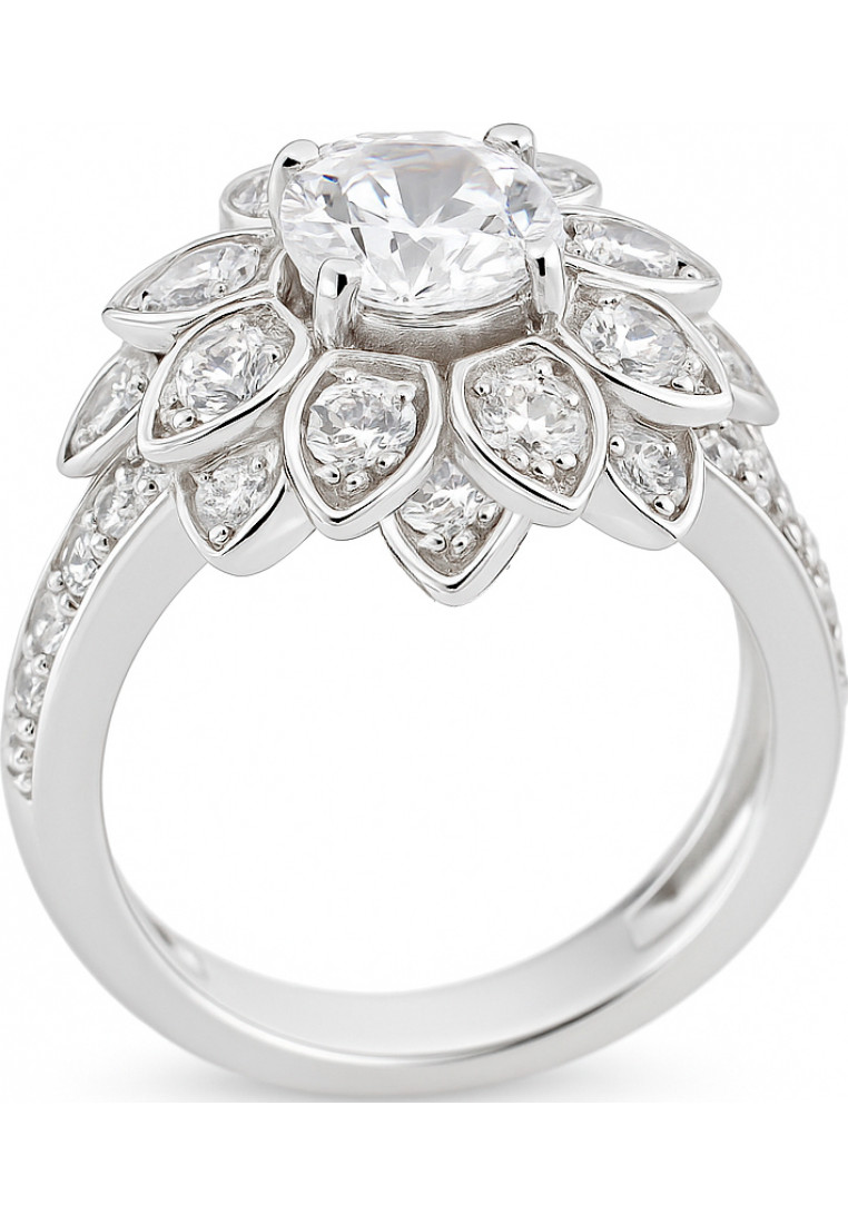 Diamonfire Womens 9501921082185 Ladies Ring Silver Sterling - Size N 1/2 | Diamonfire Sale | Discount Designer Brands