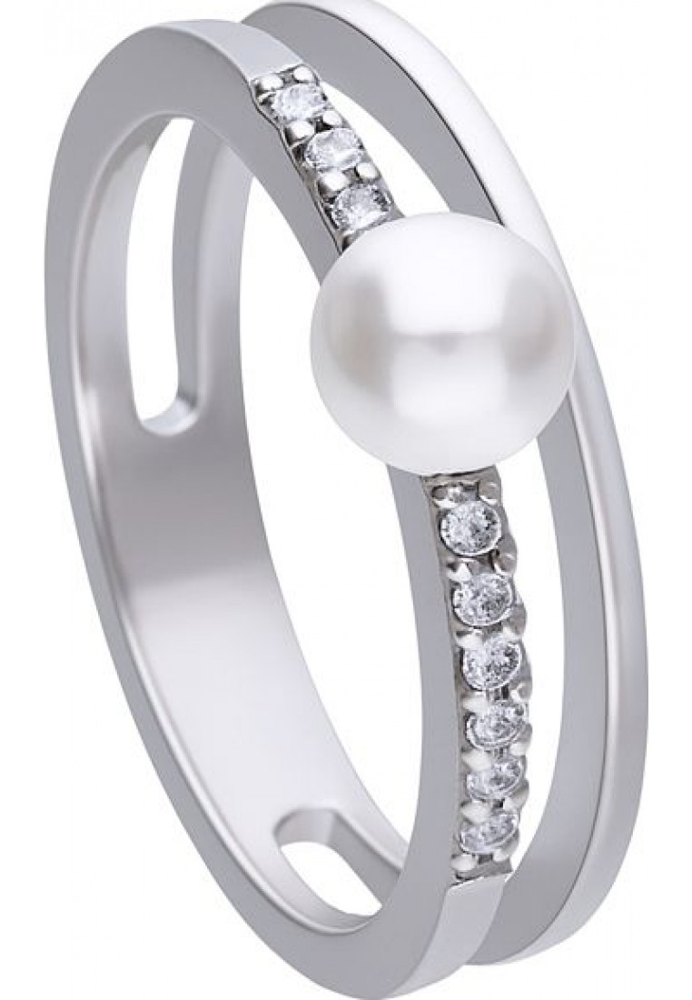 Diamonfire Womens 6119951111180 Ladies Ring Silver Sterling - Size P | Diamonfire Sale | Discount Designer Brands