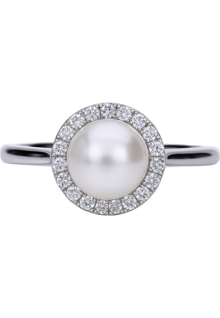 Diamonfire Womens 6117561111165 Ladies Ring Silver Sterling - Size M 1/2 | Diamonfire Sale | Discount Designer Brands