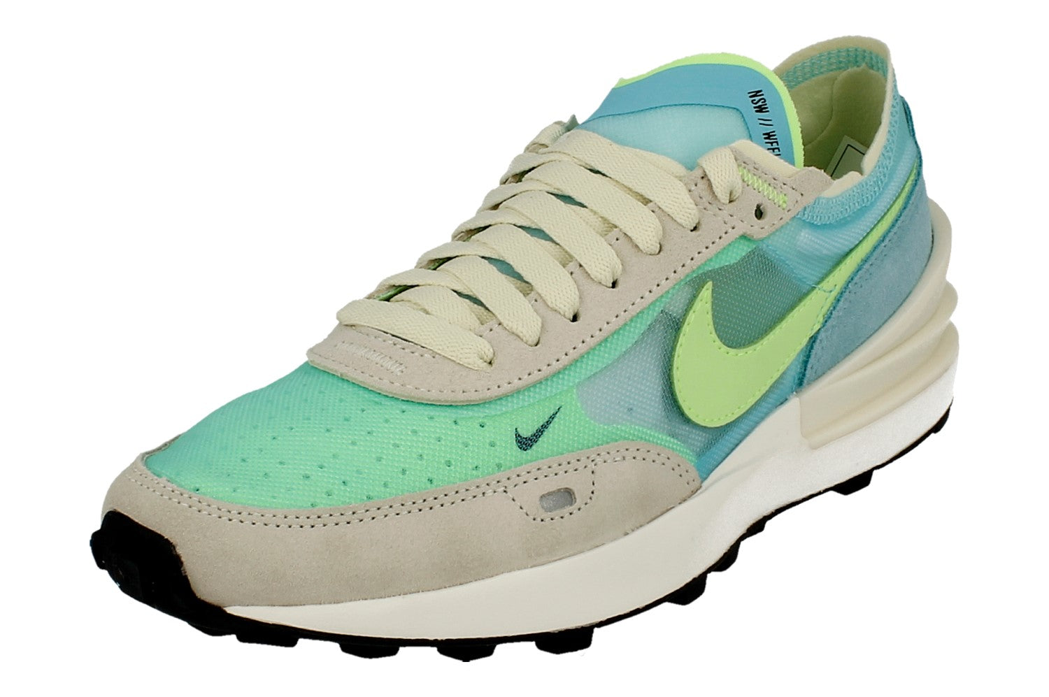 Nike Waffle One Damen Blau Turnschuhe