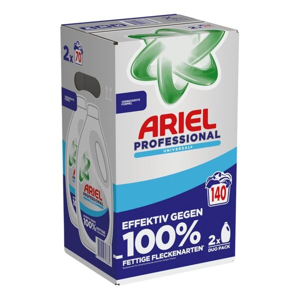 ARIEL 2er-Pack Flüssigwaschmittel »Professional Universal+« 140 WL (2x 70 WL) Image